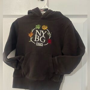 KITH kids New York botanical garden edition boy or girls 4T hoodie